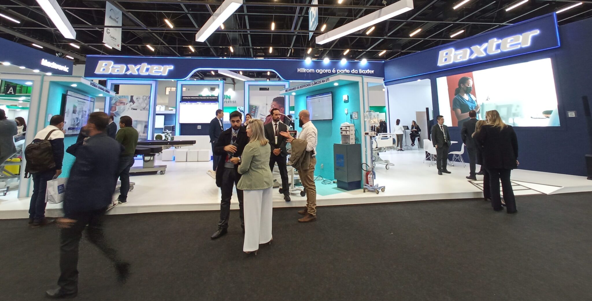 ITS junto a Hillrom, parte de Baxter, en la Feria Hospitalar ITS