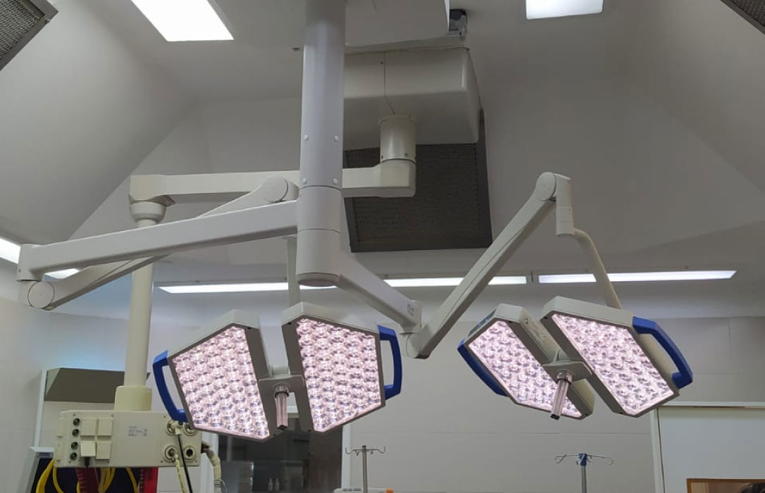 Avanzada tecnología de LED para el quirófano