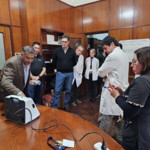 El Hospital Escuela Eva Perón suma tecnología de última generación en soporte nutricional