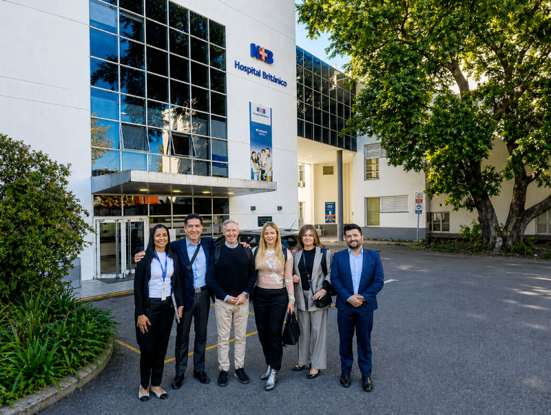 Reunión en el Hospital Británico ITS Baxter